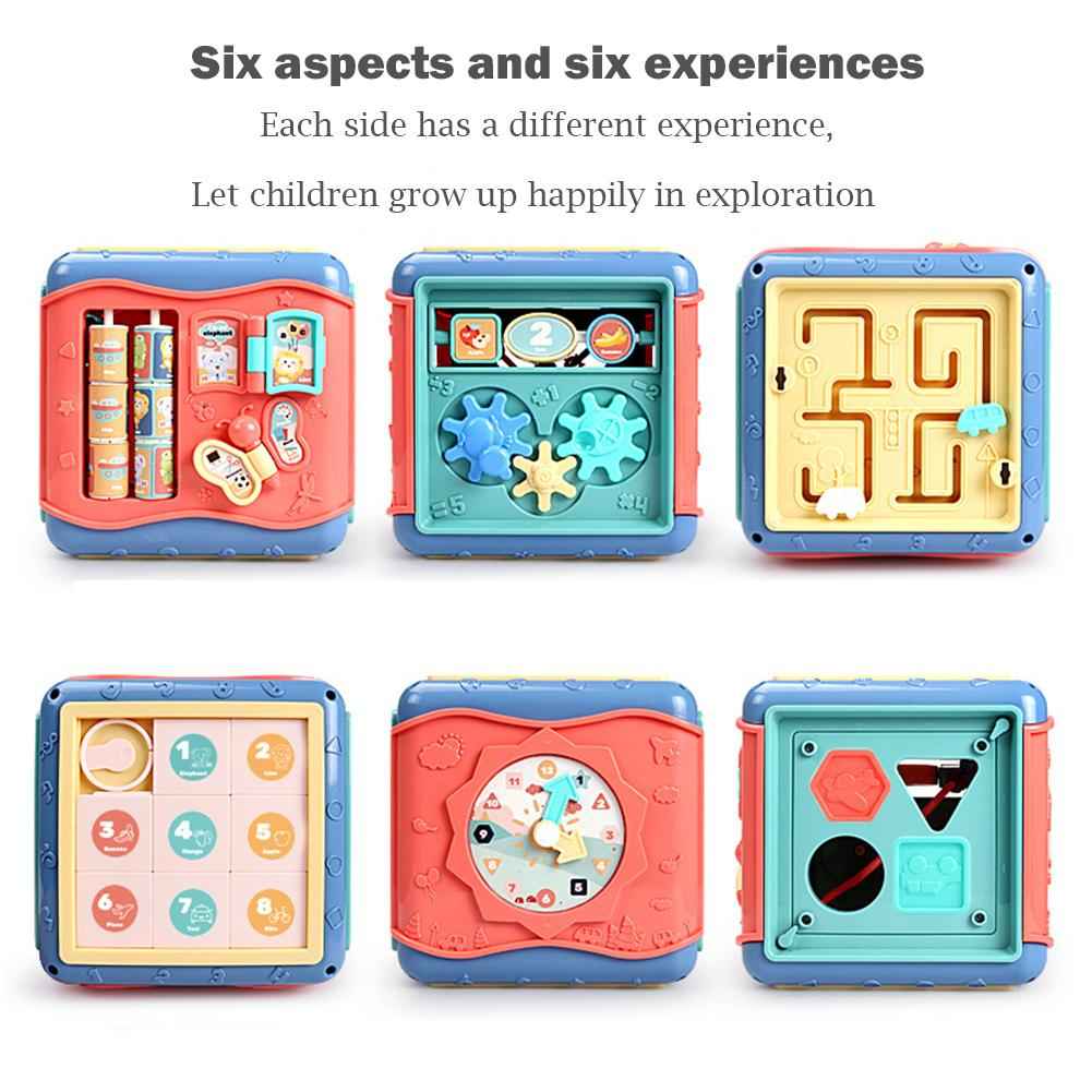 Hexahedron Activity Cube Educational Toy
