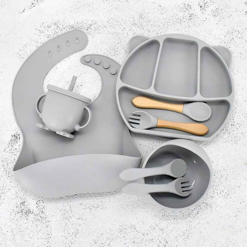 Silicone Divided Dinner Plate for Infants