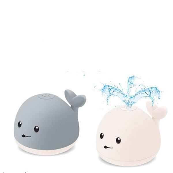 Whale Spray Bath Toy with LED Light & Music