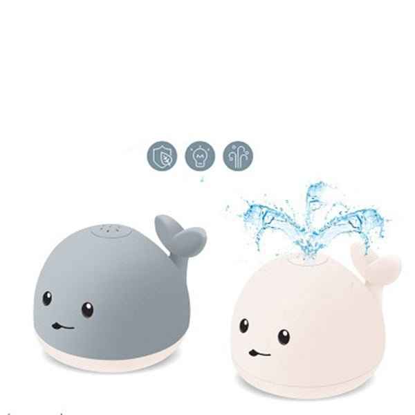 Whale Spray Bath Toy with LED Light & Music