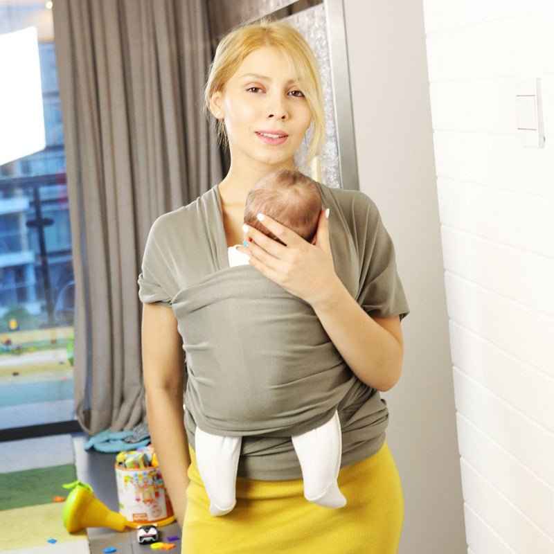 Solid Color Baby Sling Carrier