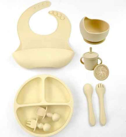 Silicone Suction Feeding Bowl Set