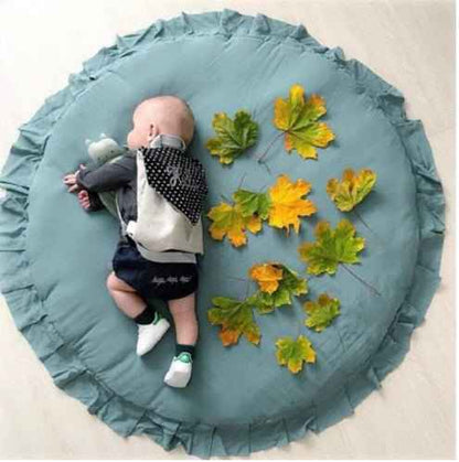 Round Cotton Padded Play Mat for Babies