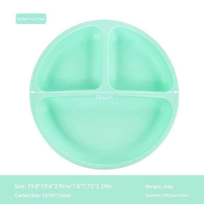 Silicone Divided Feeding Tray for Babies