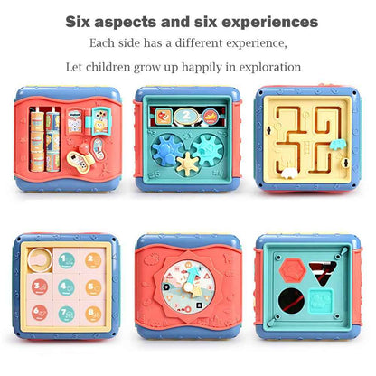 Hexahedron Activity Cube Educational Toy
