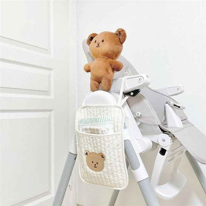 Bedside Hanging Storage Bag for Bottles &amp; Diapers