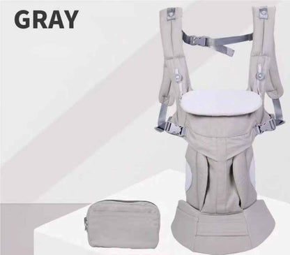 Baby Carrier with Ergonomic Hip Seat