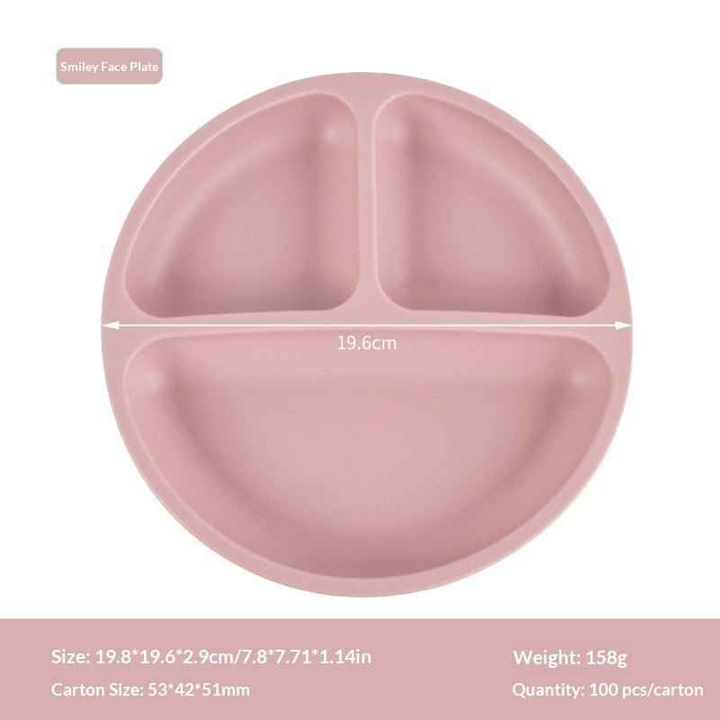 Silicone Divided Feeding Tray for Babies